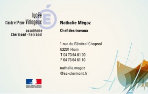 carte de visite lycée virlogeux