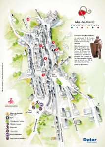 Illustration carte ville